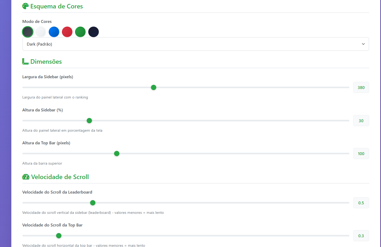 Personalização de overlay — logos, patrocinadores e transmissão pronta